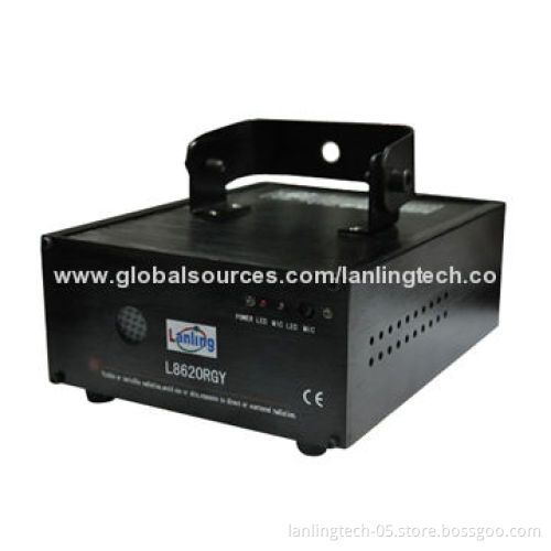 Mini animation twinkling laser effect light